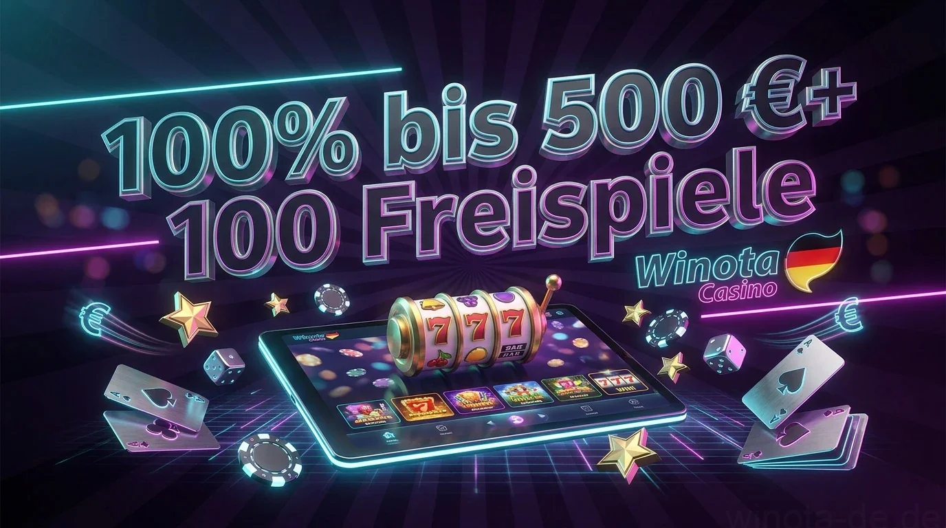 100% bis 500 €+ 100 Freispiele